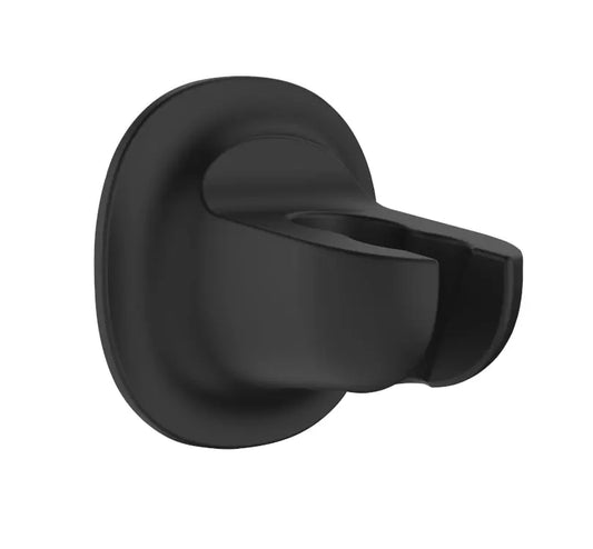 Wenko - Libertà Black Shower Head Holder - No Drilling, Easy Install 🚿🖤
