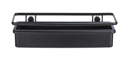 Wenko - Molinella Wall Shelf Black - Stylish & Drill-Free 🖤