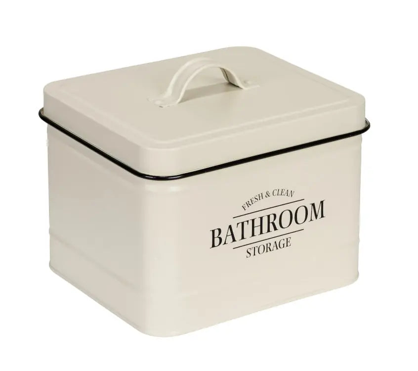 Wenko - Uri Storage Box with Lid - Elegant Bathroom Organizer 🛁💫