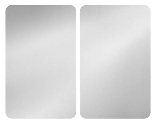 Wenko - Silver Universal Glass Covers (Set of 2) - Maximum Protection & Versatility ✨
