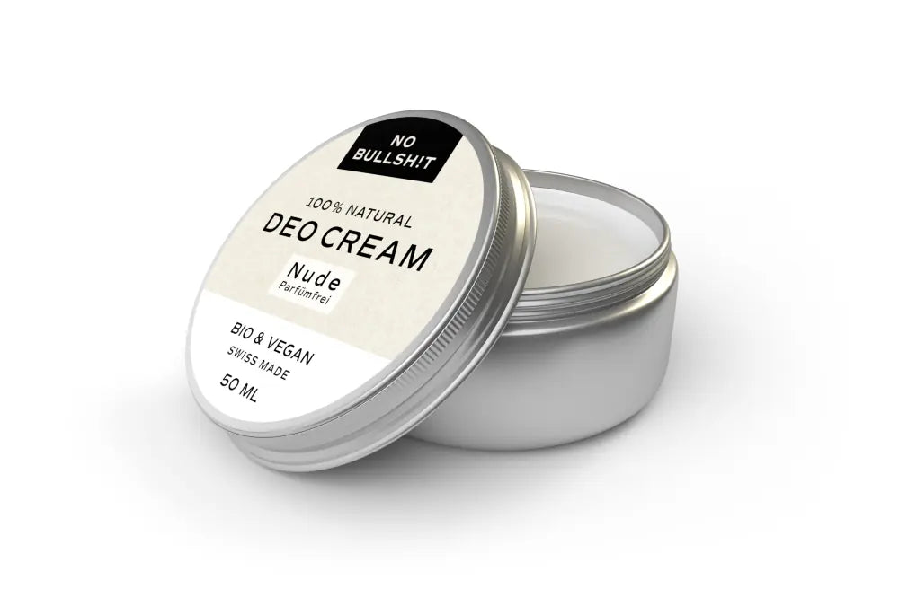 No Bullshit - Deo Cream Nude - 100% Natural Freshness 🌿