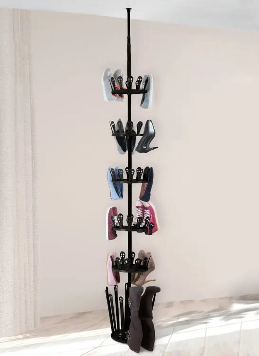 Wenko - Telescopic Shoe & Boot Rack - Adjustable & Sturdy 🥿🛠️
