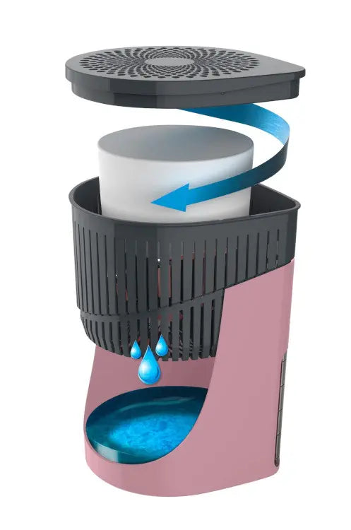 Wenko - Dehumidifier Drop 1000g Pink - Fresh & Dry Living! 💧🌸