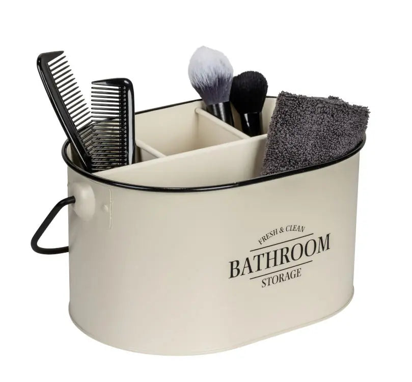 Wenko - Oval Bathroom Storage Box with Handle - Stylish & Practical 🛁✨