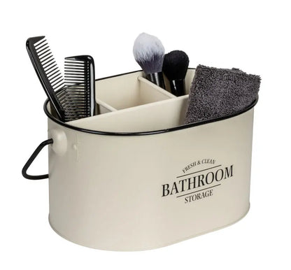 Wenko - Oval Bathroom Storage Box with Handle - Stylish & Practical 🛁✨