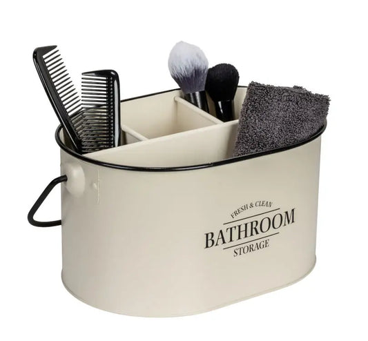 Wenko - Oval Bathroom Storage Box with Handle - Stylish & Practical 🛁✨