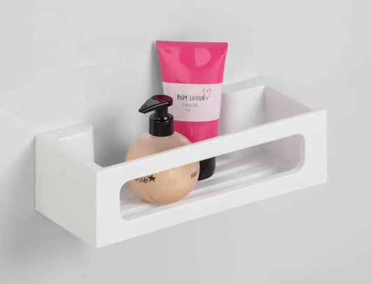 Wenko - Turbo-Loc Wall Shelf Bralia White - Easy Install & Stylish ✨