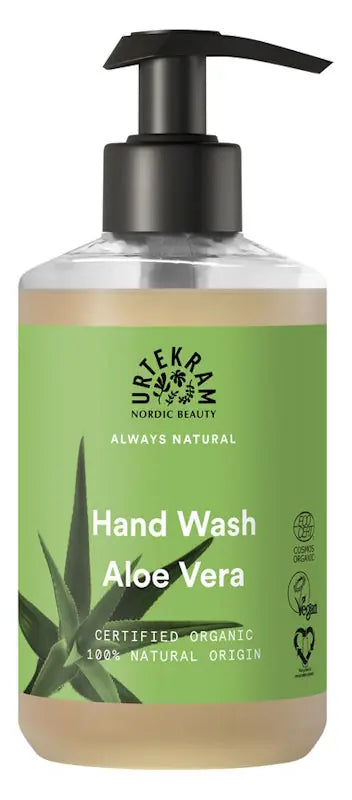 URTEKRAM - Hand Wash Aloe Vera - Refresh & Moisturize 🌿✨