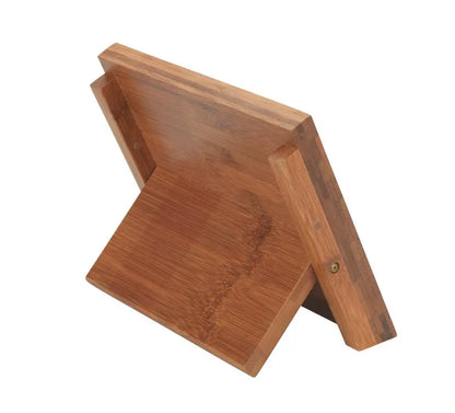 Wenko - Magnetic Knife Holder - Premium Bamboo Stand ✨