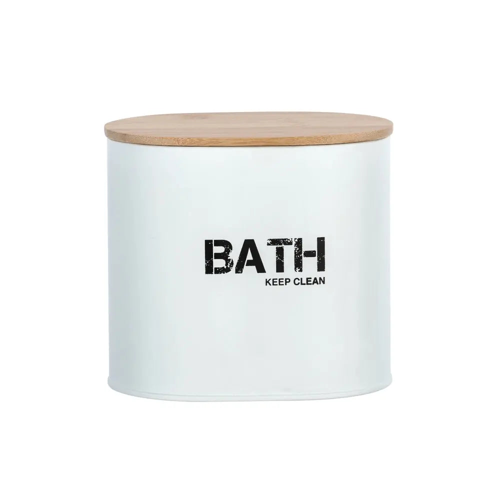Wenko - Bath Box with Bamboo Lid - Stylish & Functional Storage! 🧺✨