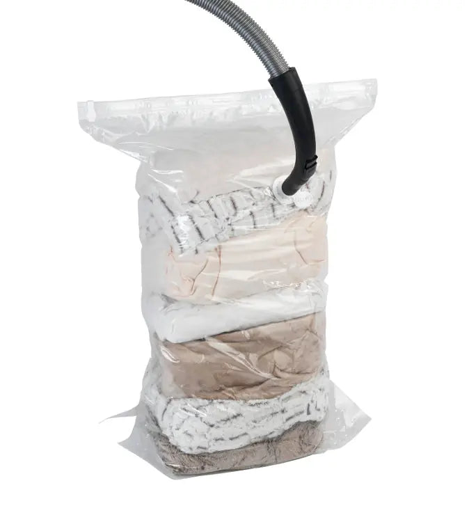 Wenko - Vacuum Cube L Transparent - Maximize Space Effortlessly 🚀