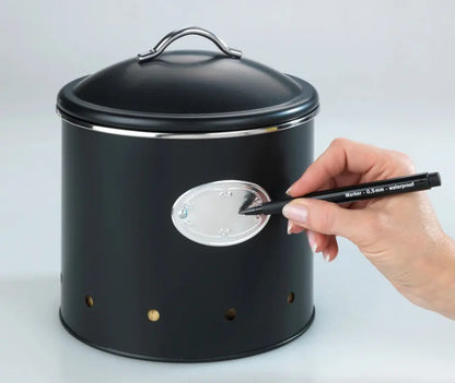 Wenko - Nero Storage Canister 1.6L - Airtight & Customizable 🏠✨