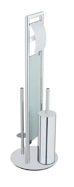 Wenko - Sulmona Stainless Steel WC Set - Elegant Bathroom Solution ✨🚽