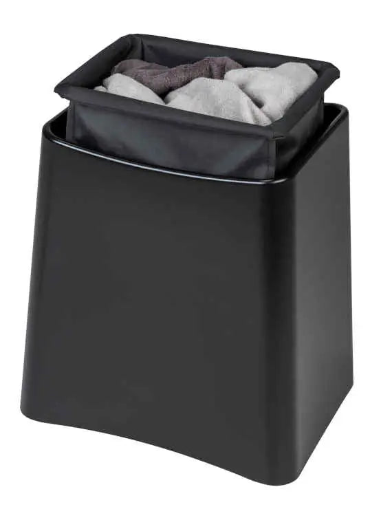 Wenko - Wing Black Matte Bathroom Stool - Stylish and Functional! 🖤✨