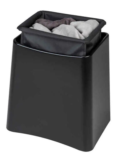 Wenko - Wing Black Matte Bathroom Stool - Stylish and Functional! 🖤✨