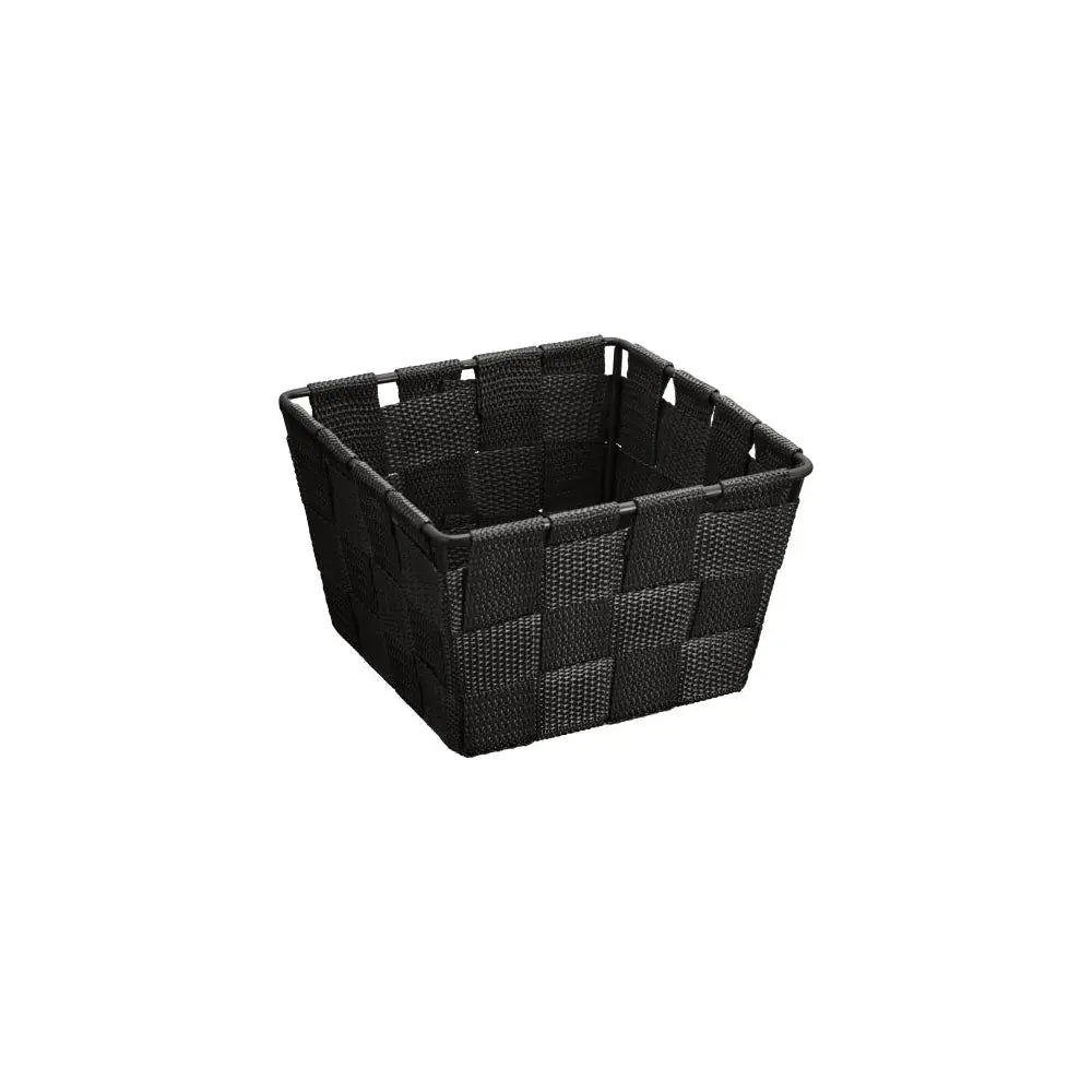 Wenko - Adria Mini Bathroom Basket - Sleek Storage Solution! 🖤🛁