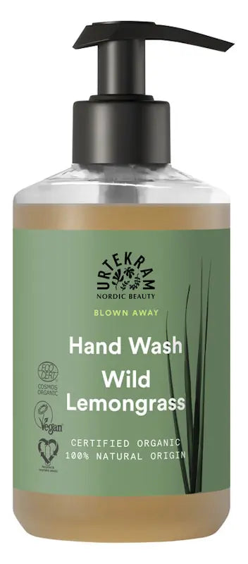 URTEKRAM - Hand Wash Wild Lemongrass - Refresh Your Senses 🌿🍋