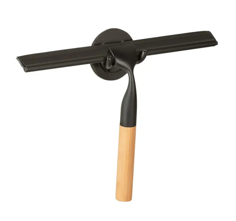 Wenko - Turbo-Loc Bamboo Bathroom Squeegee - Streak-Free Shine 🌿✨