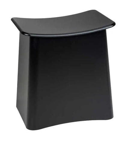 Wenko - Wing Black Matte Bathroom Stool - Stylish and Functional! 🖤✨