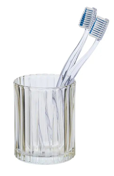 Wenko - Vetro Brown Toothbrush Holder - Stylish & Retro Look 🪥✨