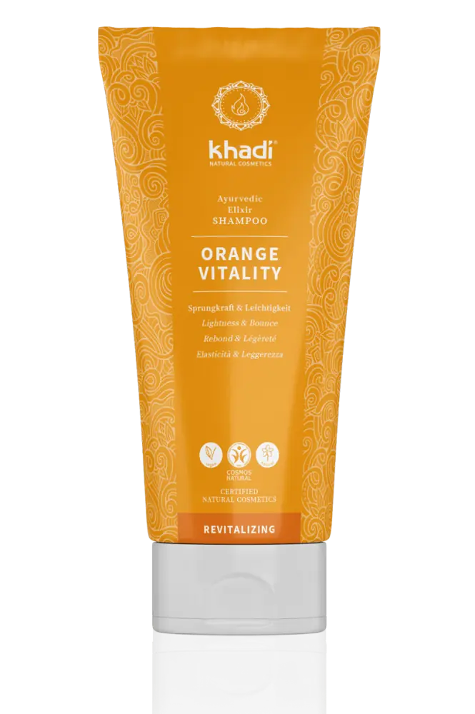 Khadi - Orange Vitality Shampoo - Revitalize Your Hair! 🍊✨