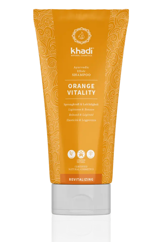 Khadi - Orange Vitality Shampoo - Revitalize Your Hair! 🍊✨