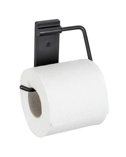Wenko - Black Toilet Paper Holder - Chic Bathroom Upgrade 🖤✨