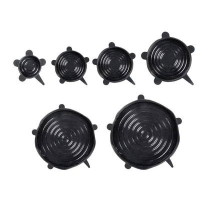 Wenko - Reusable Silicone Lids Set - Airtight & Flexible 🥇✨