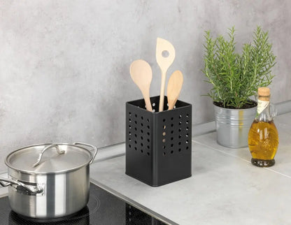 Wenko - Silio Utensil Holder - Sleek and Practical Kitchen Organizer 🖤
