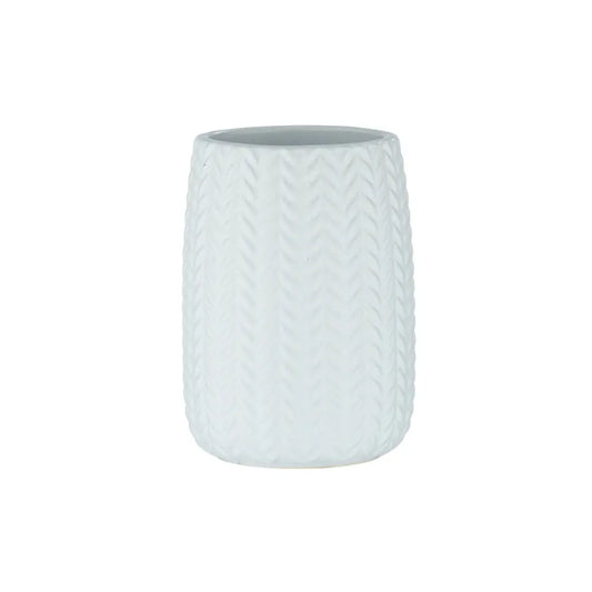 Wenko - Toothbrush Cup Barinas White - Sleek Style for Your Bathroom 🛁✨