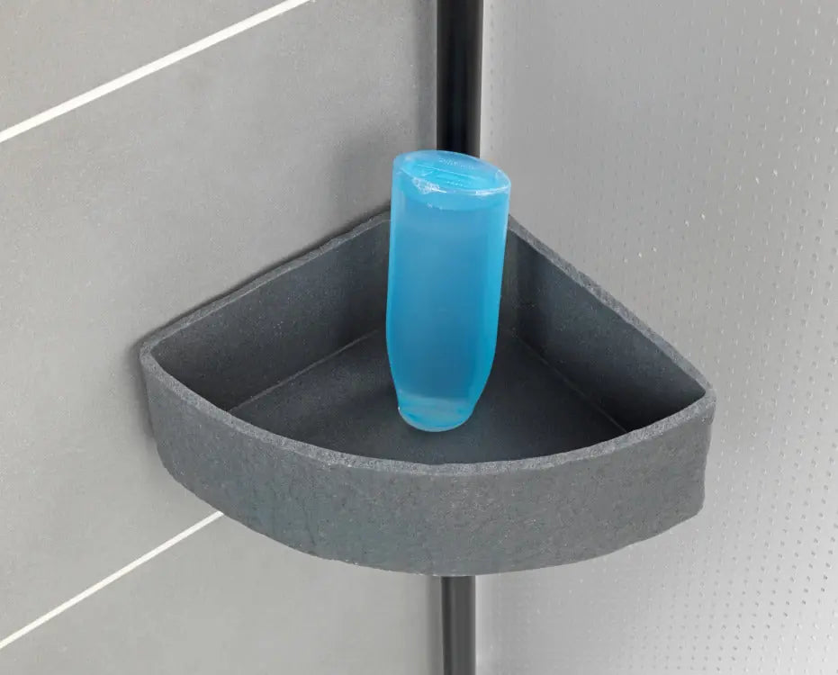 Wenko - Telescopic Corner Shelf - Space-Saving Bathroom Organizer 🚿✨