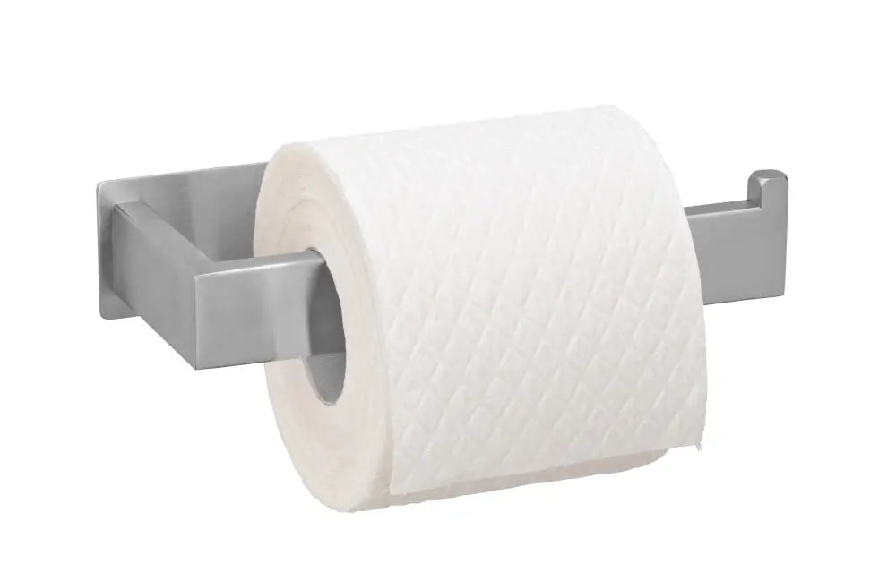 Wenko - Genova Matte Toilet Roll Holder - Easy No-Drill Mounting 🚀