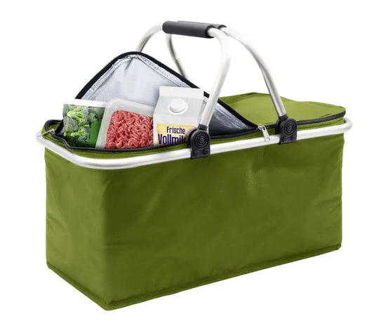 Wenko - Foldable Insulated Shopping Basket - Freshness On-the-Go! 🛍️❄️