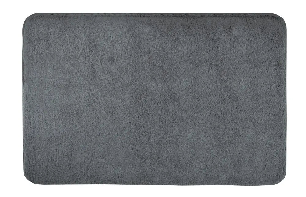 Wenko - Saravan Anthracite Bath Mat - Luxuriously Soft Comfort 🌟