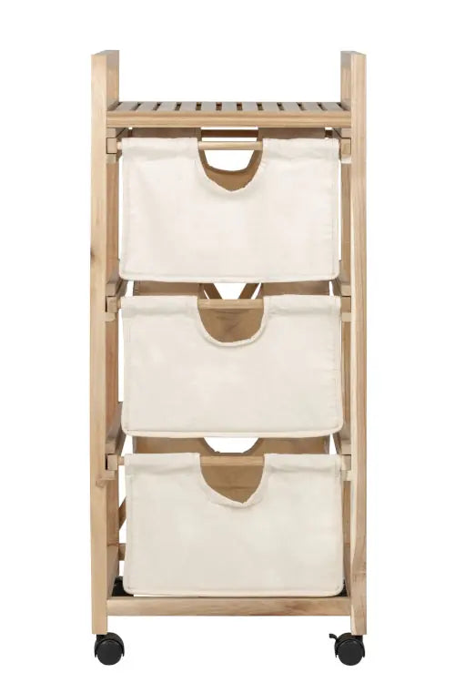 Wenko – Laundry Trolley Acina – Practical Elegance for Every Home 🏠