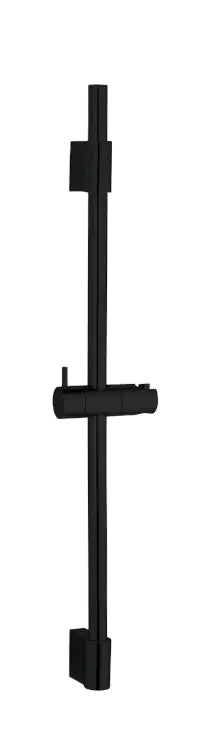 Wenko - Matte Black Shower Rail - Sleek & Modern Bath Upgrade! 🚿🖤