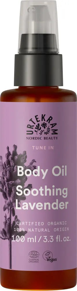 URTEKRAM - Body Oil Soothing Lavender - Ultimate Skin Nourishment 🌿✨