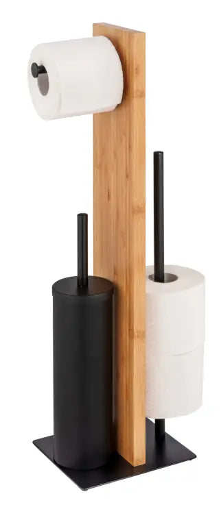 Wenko - Lesina Bamboo 3in1 WC Set - Stylish & Durable 🌿✨