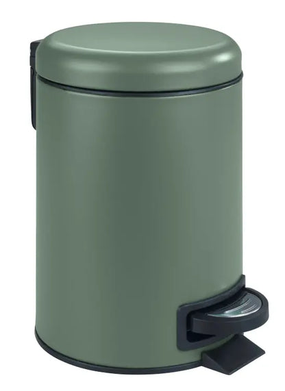 Wenko - Dark Green Trash Bin, 3 L - Stylish & Eco-Friendly 🗑️💚