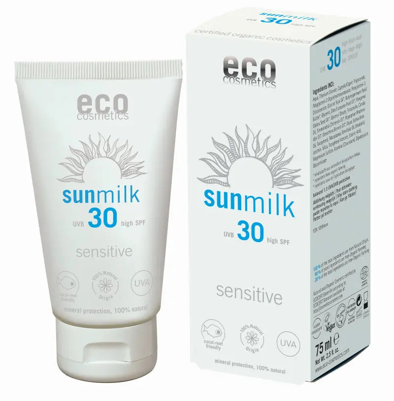 Eco Cosm. - Sun Milk Sensitive SPF30 - Protect & Nourish 🌞💧