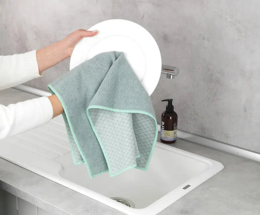 Wenko - Microfiber Dish Towels Miko - Quick and Streak-Free Drying 🧼✨