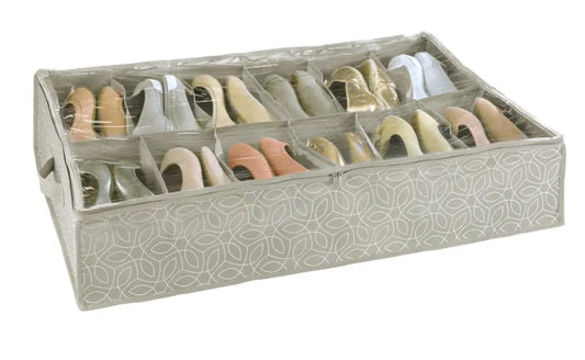 Wenko - Underbed Shoe Storage Organizer - Extra Space & Protection 💼👞