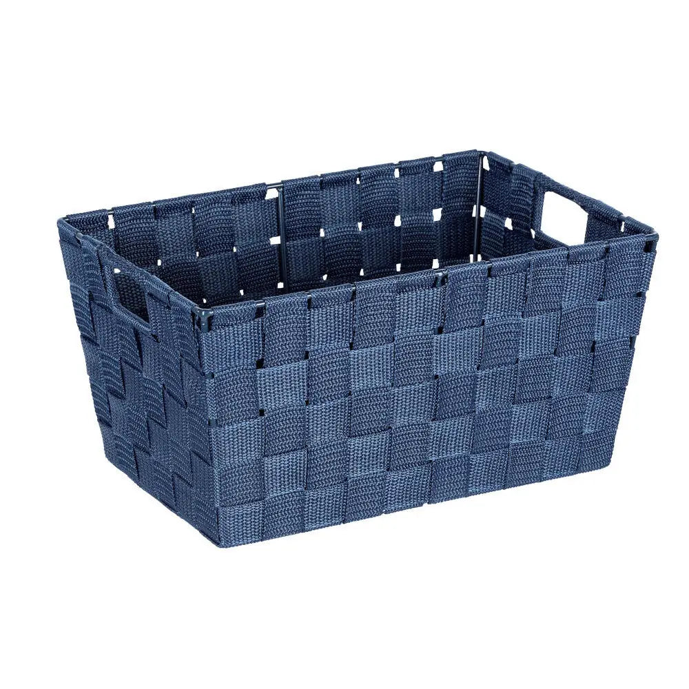 Wenko - Adria S Bathroom Basket - Sleek & Versatile Storage 🛁💙