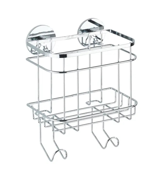 Wenko - Turbo-Loc Wall Basket - No-Drill Magic! 🛁✨