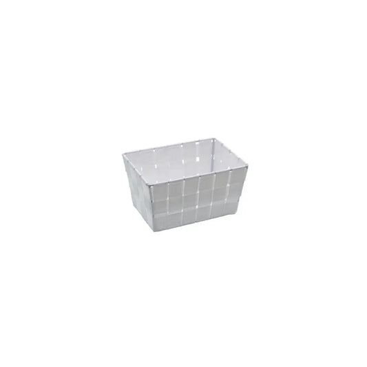 Wenko - Adria Mini Basket, Long, White - Elegant Bathroom Storage Solution 🌟🛁