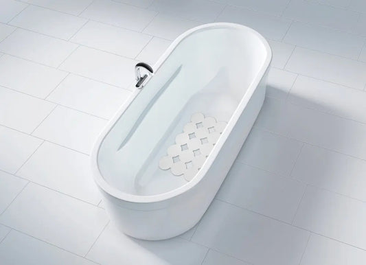 Wenko - Cleone White Bathtub Mat - Elevate Safety & Style! 🛁✨