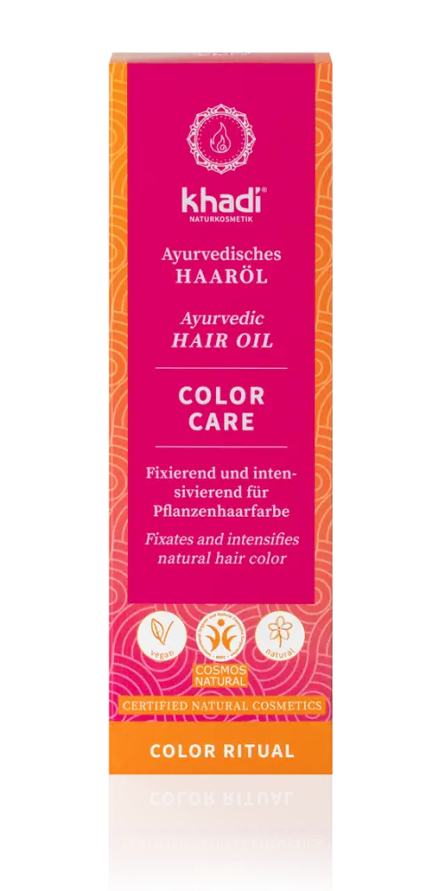 Khadi - Ayurvedic Hair Oil Color Care - Natural Color Protection 🌿✨