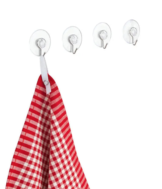 Wenko - Transparent Suction Hooks - No-Drill Mounting! 🛠️✨