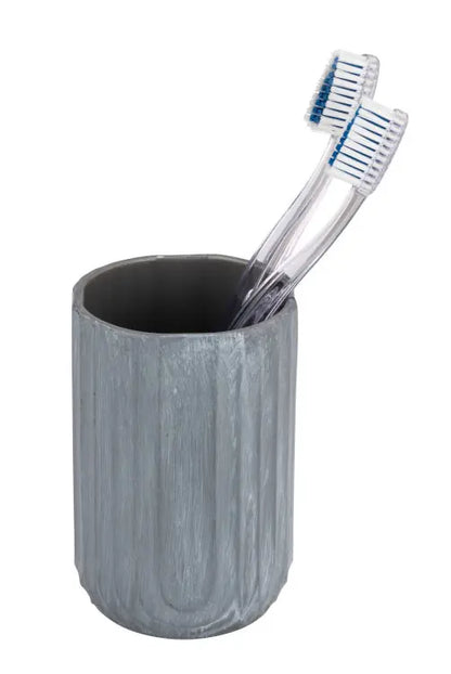Wenko - Ceramic Soap Dispenser Iseo Gray - Elevate Your Bathroom Style 🛁✨