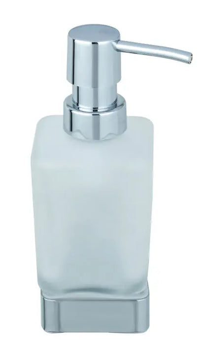 Wenko - Genova Shine Soap Dispenser - Easy Mount & Shiny Stainless Steel ✨🧼